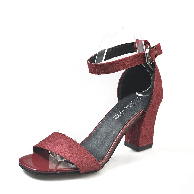 

2018 summer Women Slides cozy Sandals Women Slides cozy Sandals new fashion rough high-heeled package with the trend f001