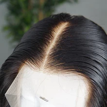 Dolago Lace Closure With Baby Hair Straight Remy Hair Natural Black Color 100 Human Hair Free