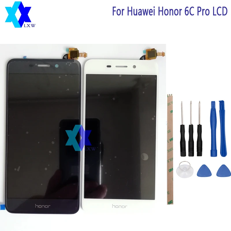 Для Huawei Honor 6C Pro ЖК-дисплей Дисплей + Сенсорный экран Панель цифровой Запчасти для