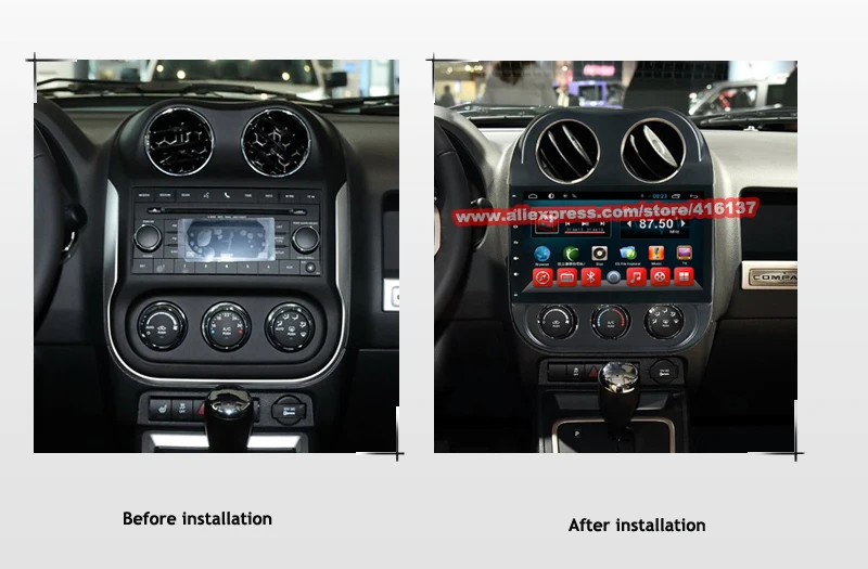 Discount YAZH Android Car DVD GPS 10.1" 2.5D IPS Screen For JEEP COMPASS 2010 2011 2012 2013 2014 2015 2016 car audio auto radio stereo 5
