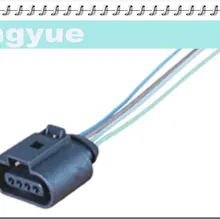 Longyue 10 СПС универсальное 4 пути разъем автомобиля гнездовая розетка 15 см провода