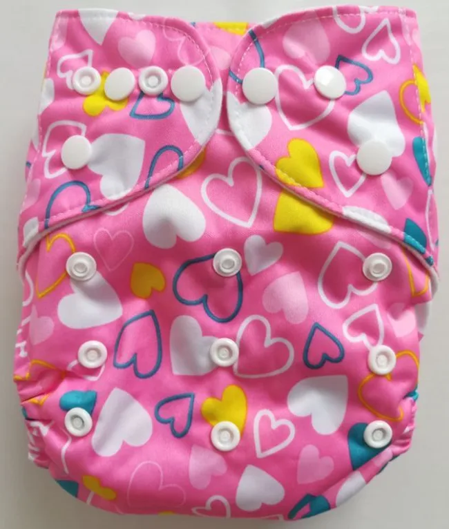 Новейший дизайн, многоразовый моющийся Карманный подгузник с микрофиброй для мальчиков и девочек