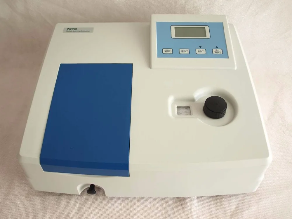 UV VIS Spectrophotometer Lab Equipment 200 1000 nm 4 nm 752N in