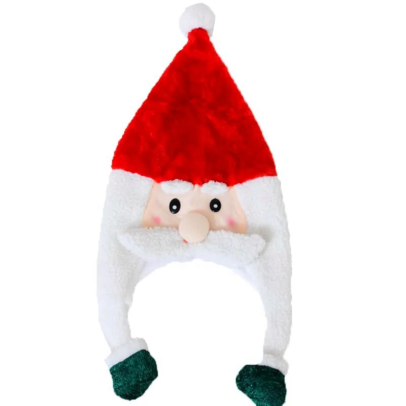 Snowman Santa Claus Christmas Hats Cute Christmas Caps For Adult And Kids XMAS Decoration New Year