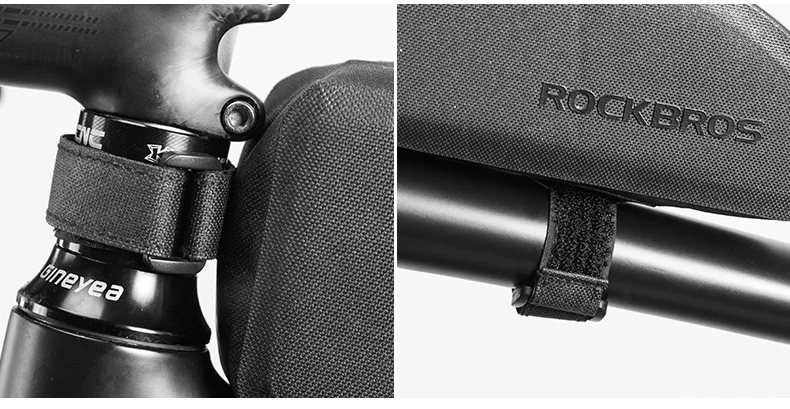 Best ROCKBROS Large Capacity Bicycle Cycling Bags Waterproof Top Front Tube Frame Bag portable Pannier Black Bag for MTB Road Bike 7 Best ROCKBROS Large Capacity Bicycle Cycling Bags Waterproof Top Front Tube Frame Bag portable Pannier Black Bag for MTB Road Bike 7