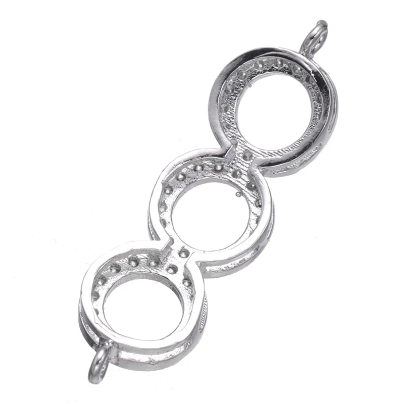 5 pcs High Quality Bijoux Zircon Letter Charms For Bracelets & Necklaces Vintage Connectors Jewelry Findings Diy Bedels