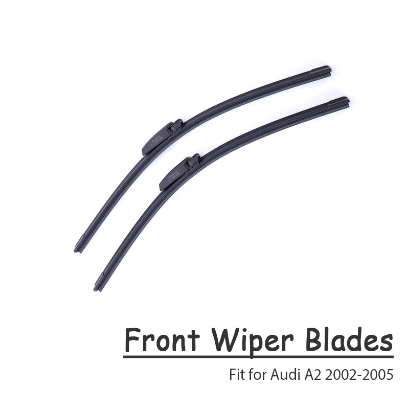 For Audi A2 02-05 BOOMBLOCK 2 шт. лобовое стекло автомобиля резиновые щетки стеклоочистителя Arm Комплект для Audi A2 2002 2003 2004 2005 - Цвет: For Audi A2 02-05
