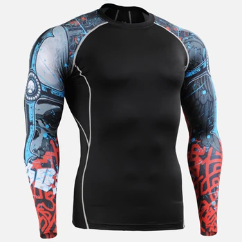 

2017 football weaer Under Skin shirts mens sports elastic clothes quick dry breathable cool design for teenager boys