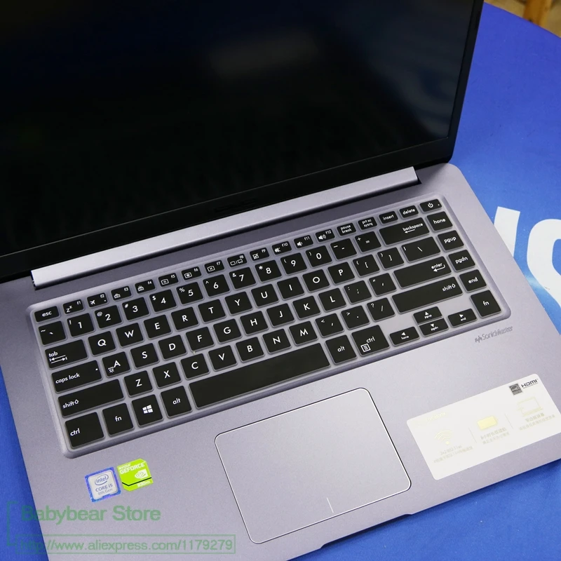 Защитная обложка для клавиатуры крышка 15,6 дюймов для Asus Vivobook S15 X510 X510Uq X510Ua X510Ur X510Uf X510U S5100Ua S510U 15 дюймов