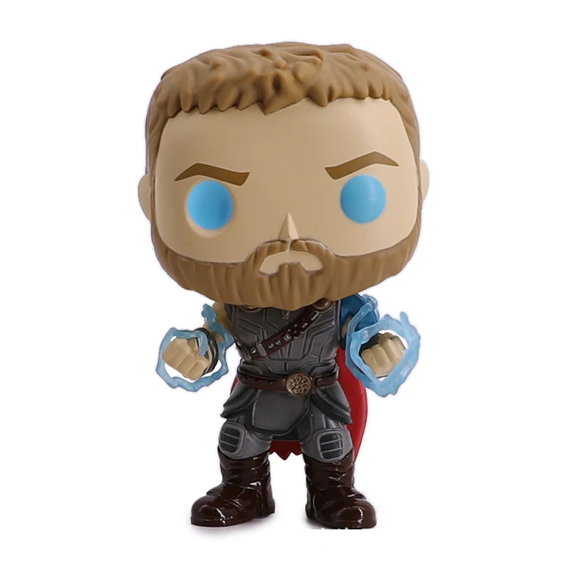 FUNKO POP Новое поступление персонаж Marvel Мстители Тор 335# виниловые фигурки Коллекция Модель игрушки для детей Рождественский подарок