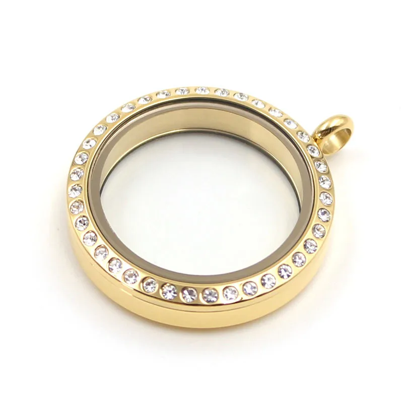Round-Gold-Twist-Screw-Floating-Locket-316L-Stainless-Steel-Floating-Memory-Glass-With-crystal-Locket-Pendant (2)