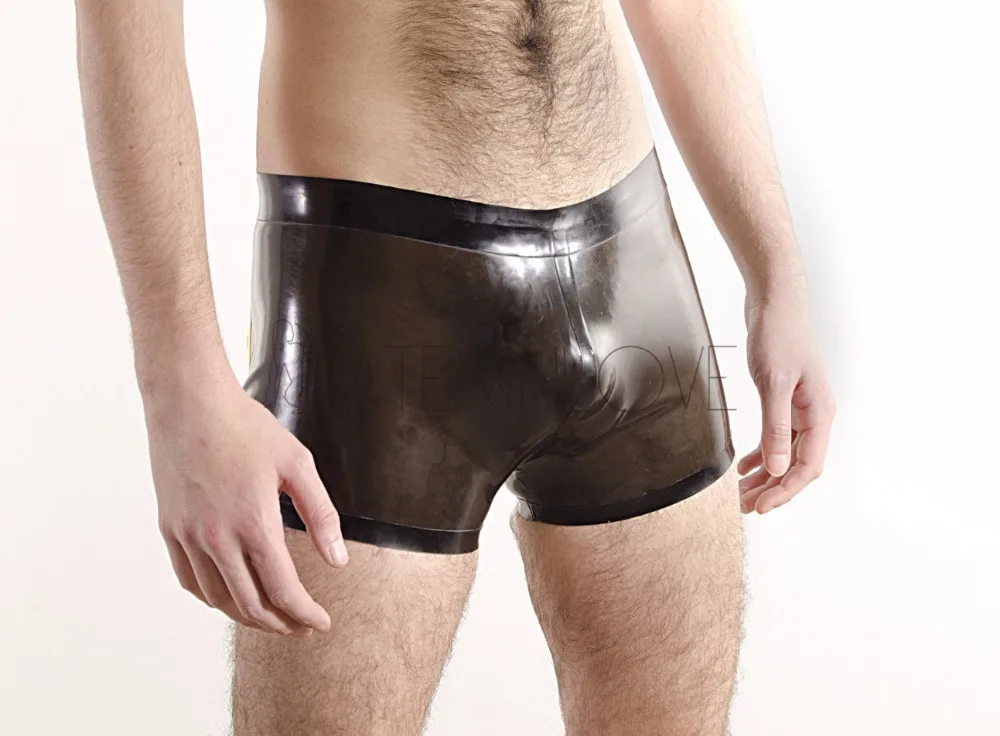 Sexy-Mens-Latex-Rubber-Shorts-Waistband-and-Edge-Trim-Customize-any-Color(2)