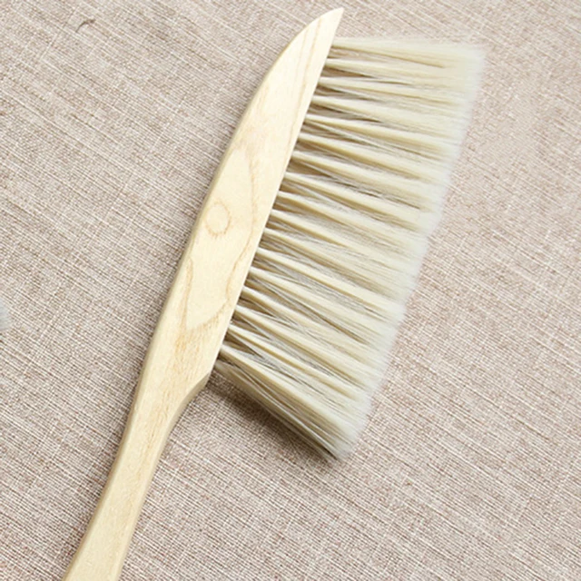 Bamboo Handle Mini Brooms Shovel Set Household Plastic Cleaning Brush Small Broom Dust Shovel 4