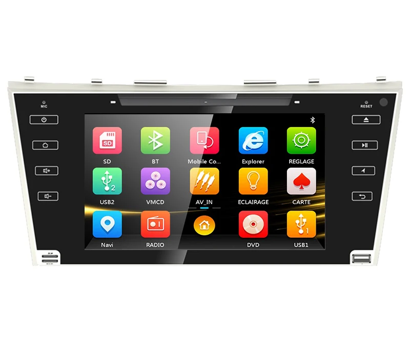 Top 8" Full touch screen Car DVD player with GPS BT/TV,audio Radio stereo,Car multimedia for TOYOTA CAMRY 2007 2008 2009 2010 2011 0
