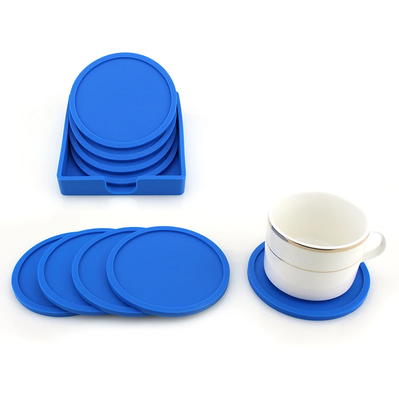 جديد 1 قطع موردن لينة قاعدة أكواب من المطاط شرب كوستر لجدول الحصير المضادة للانزلاق كوب سيليكون منصات مجموعة المطبخ