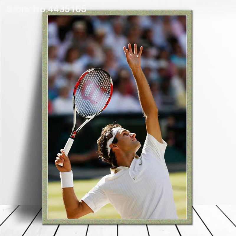 Roger Federer Tennis Sport Giant Wall Art Poster Print
