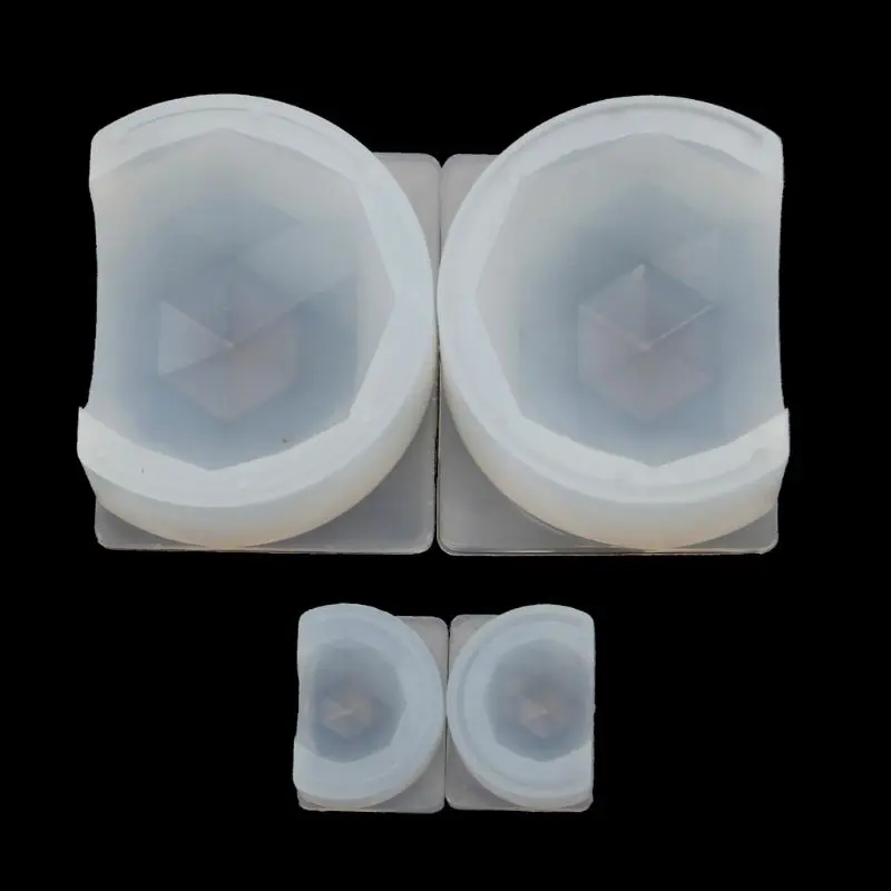 3D Алмазный хрустальный шар силиконовая форма DIY Смола литые ювелирные изделия плесень Ремесло инструменты ювелирные изделия твердые формы