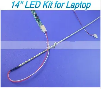 2pcs x Universal Replacement 14 inch LED Backlight Strip Kit Update LCD Panel Screen Laptop to LED 290mm 10 1 laptop replacement lcd led screen for