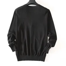 ZHILI мужской кардиган с длинными рукавами свитер хлопок