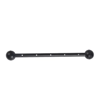 

8"/20.32cm Double/Dual one inch ball arm (thin rod) for Diving Underwater Camera Waterpoof Housing Case and Flash Strobe