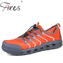 Срабатывает лето Человек Спортивная обувь дышащие кроссовки легкий пляжная обувь мягкие Прогулочные кроссовки унисекс быстросохнущая водонепроницаемая обувь