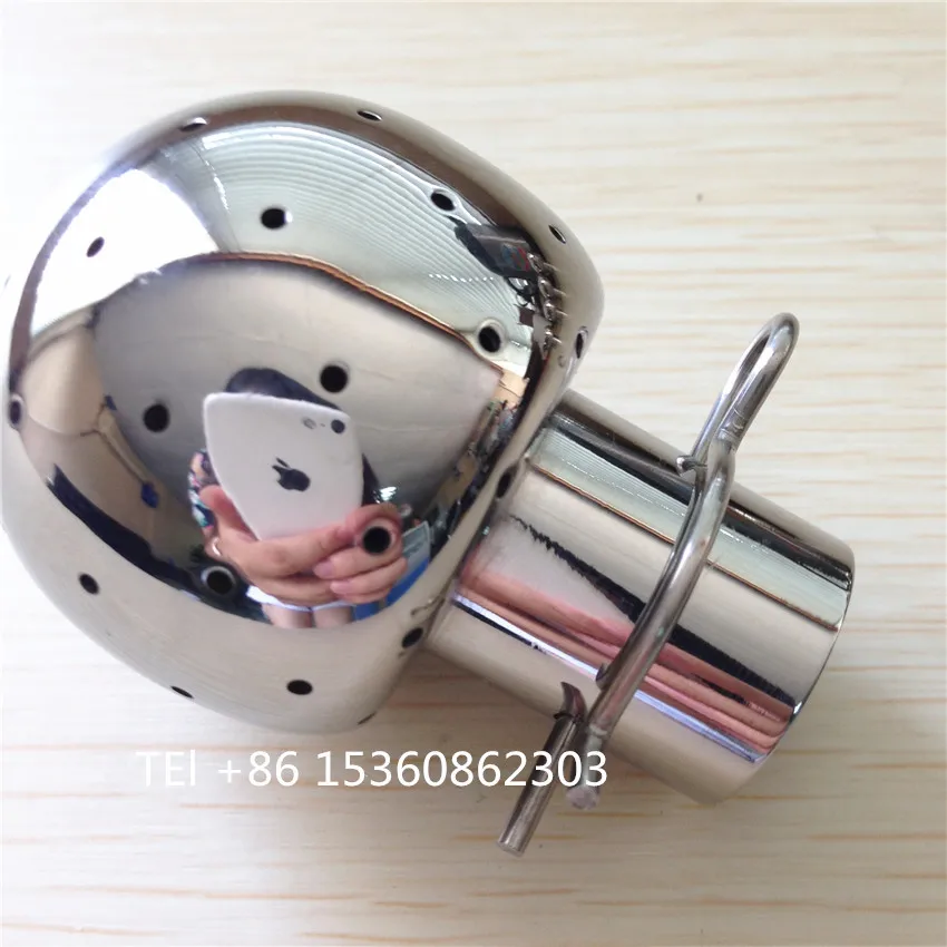 Статический спрей мяч 316L SUS 3/4 &quotбез шнуровки чистящие насадки фиксированный