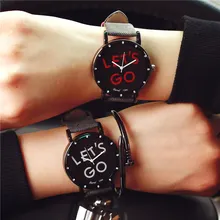 Drôle De Mode LAISSONS ALLER Quartz Montre Montres pour Femmes Dames Filles Japon Movt 2017 Nouveau Arrivent