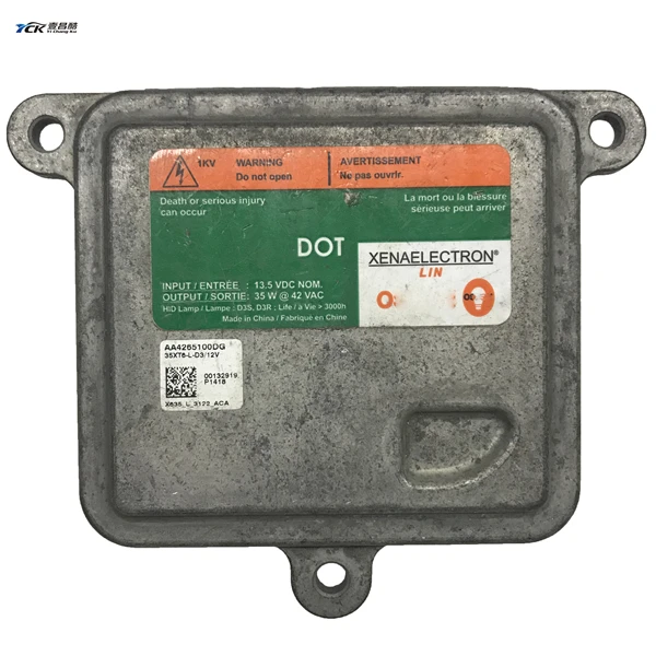 1х YCK оригинальная A57082B00DG AA4265100DG ксеноновая фара D3S D3R балластный модуль используется автомобильные аксессуары 12 в 35 Вт - Цвет: AA4265100DG-1X