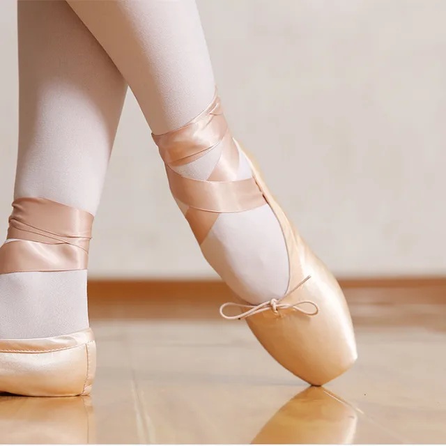 New Arrival Child and Adult Ballet Pointe Dance Shoes Ladies