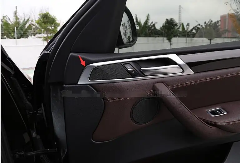

Interior For BMW X4 2014 2015 ABS Inner Door Handle Bowl Cover Trim 4 Pcs / Set