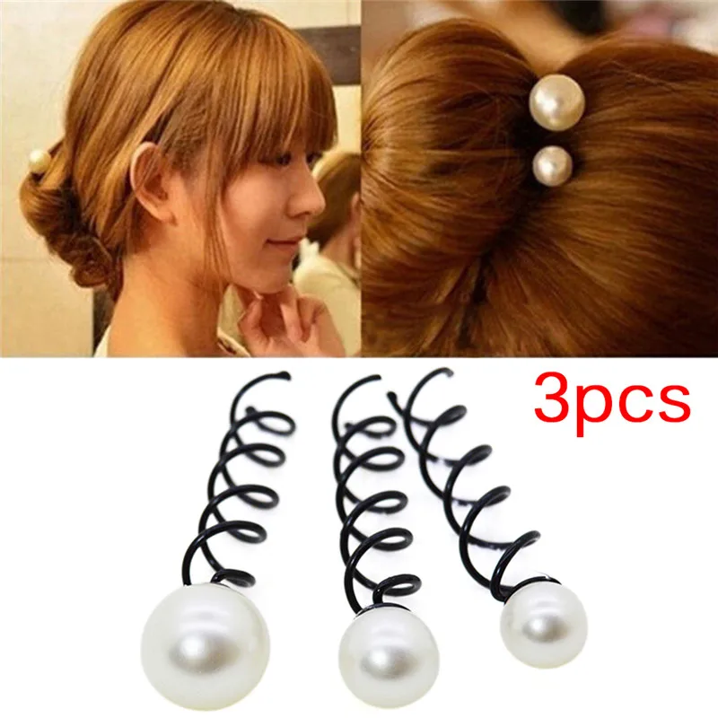 13PCSSetSpiralSpinScrewBobbyPinHairClipTwistBraiders