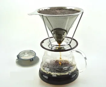 

Free shipping Coffee Dripper Set Coffee Server Coffee Filter Basket