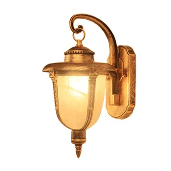 

Outdoor wall lamp Fishing cast aluminum villa outdoor hotel courtyard view European waterproof wall lamp