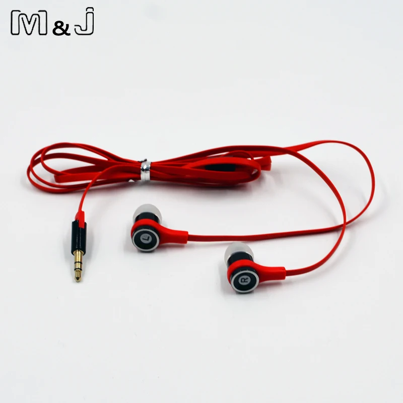 M & J JM21 Оригинальные стерео наушники красочные комплекты ювелирных изделий бренд
