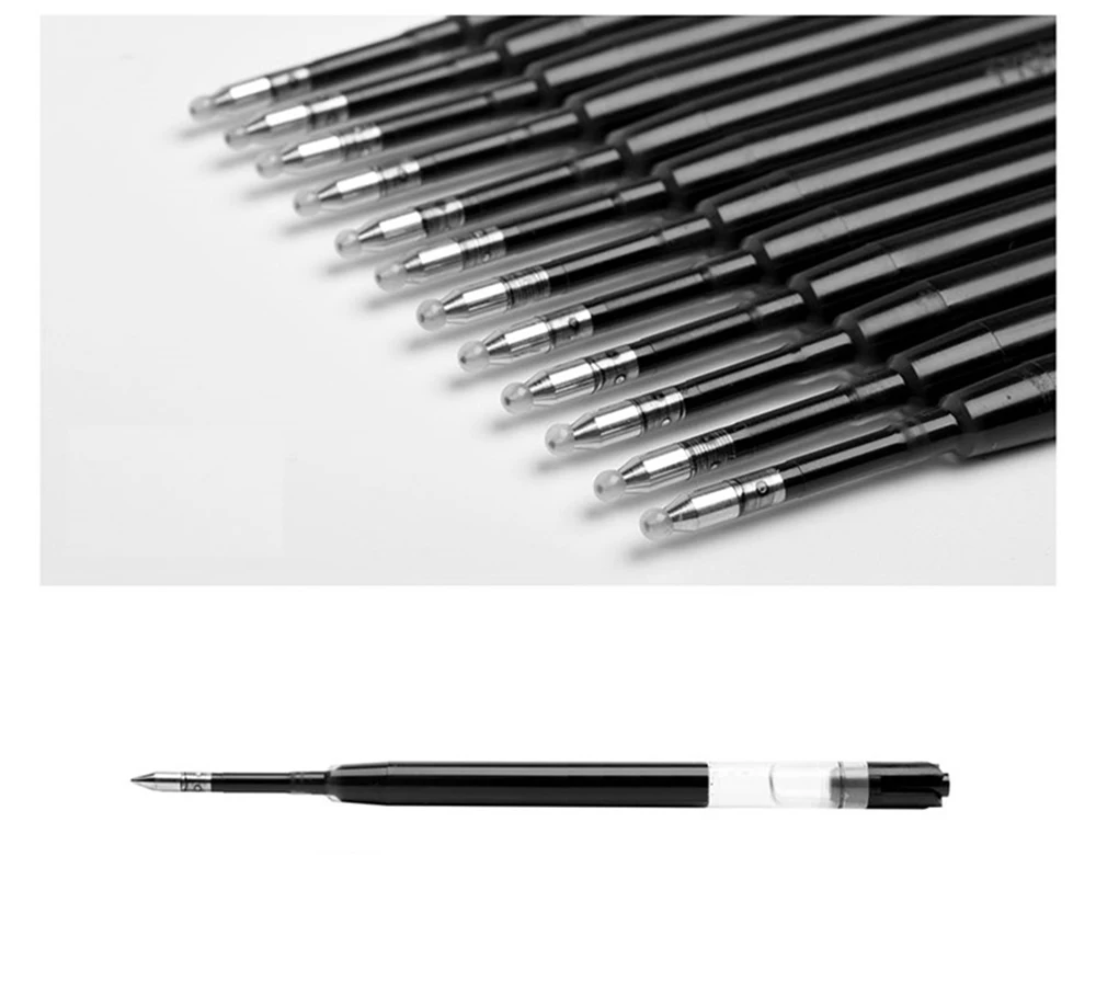 0,5 мм черный синий цвет чернила Заправка для новой версии Xiaomi металлические ручки Замена для золотого и серебряного цвета Mijia ручка