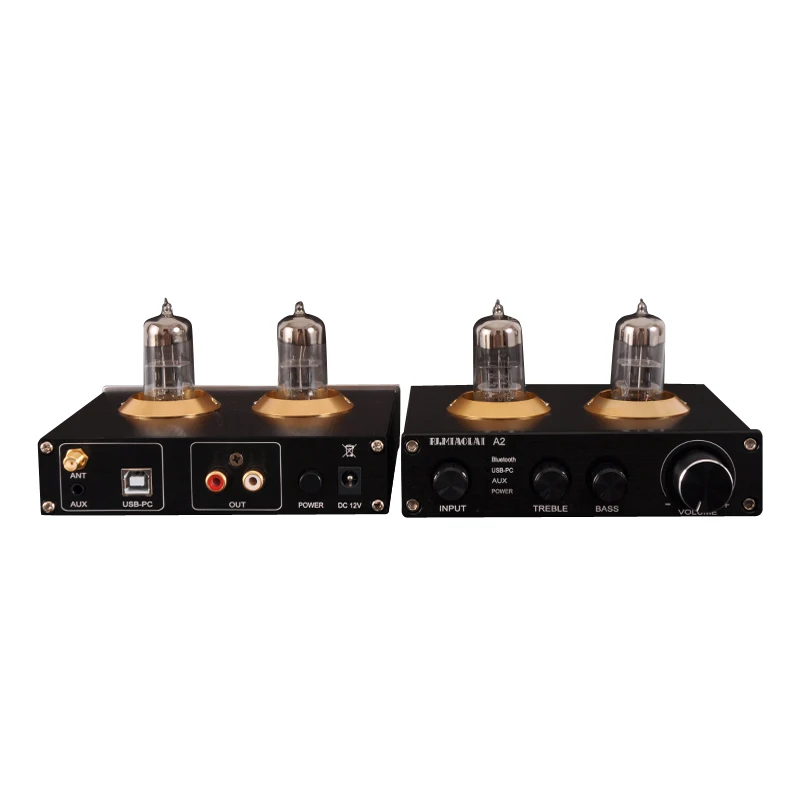 Вакуумный трубчатый предусилитель Lusya QCC3003 Bluetooth 5 0 стерео 6N3 ESS9023 декодер AUX PCM2704 USB