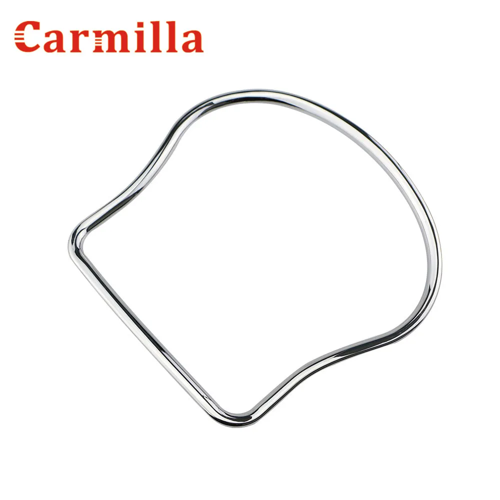 

Carmilla Car Chrome Water Cup Circle Protection Trim Glove Box Cover Sticker for Nissan Sunny 2011- 2015 Low Profile Accessories
