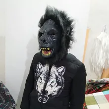 2018 The highest selling Fancy Dress Ideal Classic Realistic Animal Gorilla Mask for Halloween props the ideal homeworkers