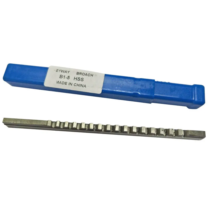 HSS Keyway Broach 5mm B1 Push Type Metric Size Broaches High Speed