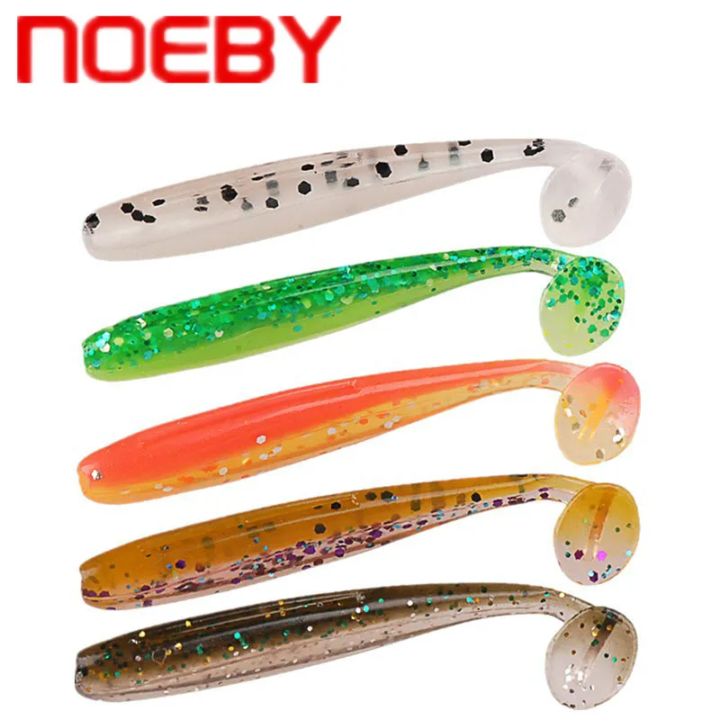 NOEBY S3118 рыболовные приманки 50 мм г/мм 0,7 г 75 мм г/2,2 г силиконовые для Pesca Leurre Dur Рыбалка Brochet мягкие Wlure Wobler Na Ryby