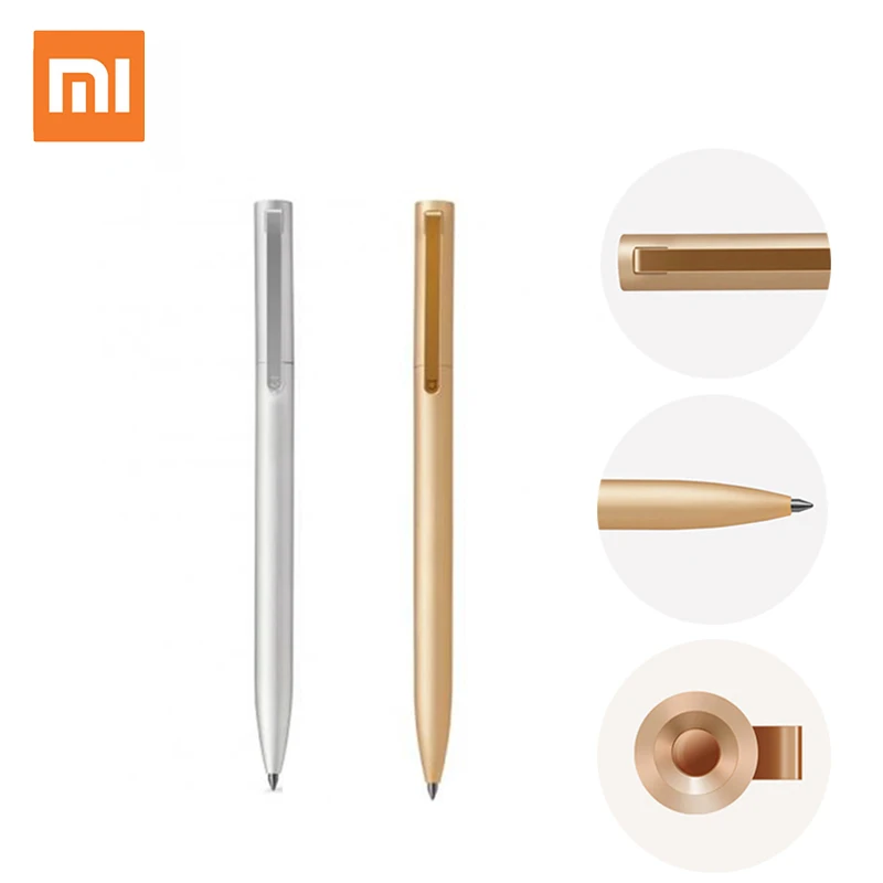 

100% Original Xiaomi Mijia Refills For Xiaomi Metal Sign Pens ONLY Replaceable Black Refill MiKuni Japan Ink Switzerland Refill