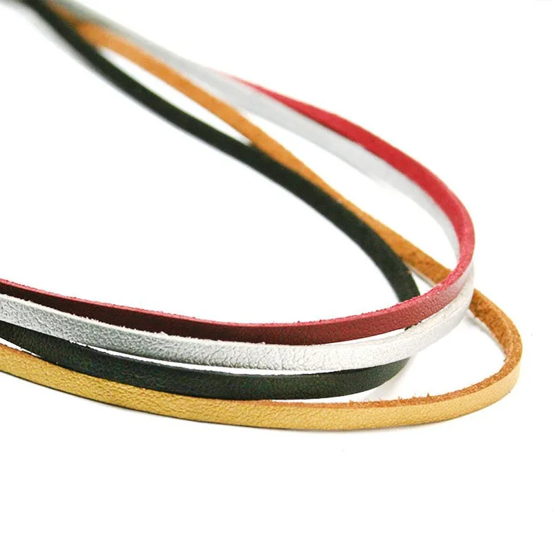 

New Hot 3mm 1M Flat Faux Suede Korean Velvet Leather Cord String Rope Thread Lace Jewelry Findings DIY Choker Necklace Bracelet