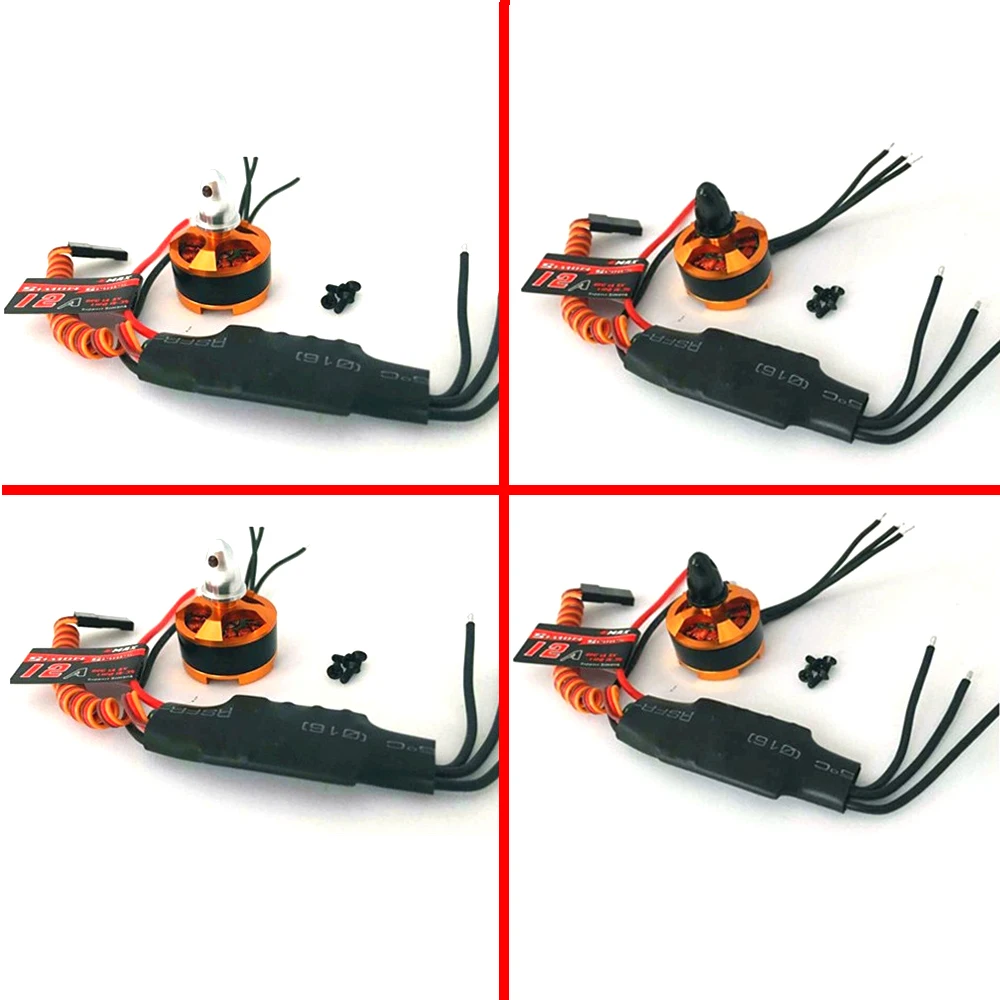 4x Emax Simonk 12a ESC + 4x1806 kv2280 бесщеточный Двигатель комбо для FPV-системы MultiCopter 250