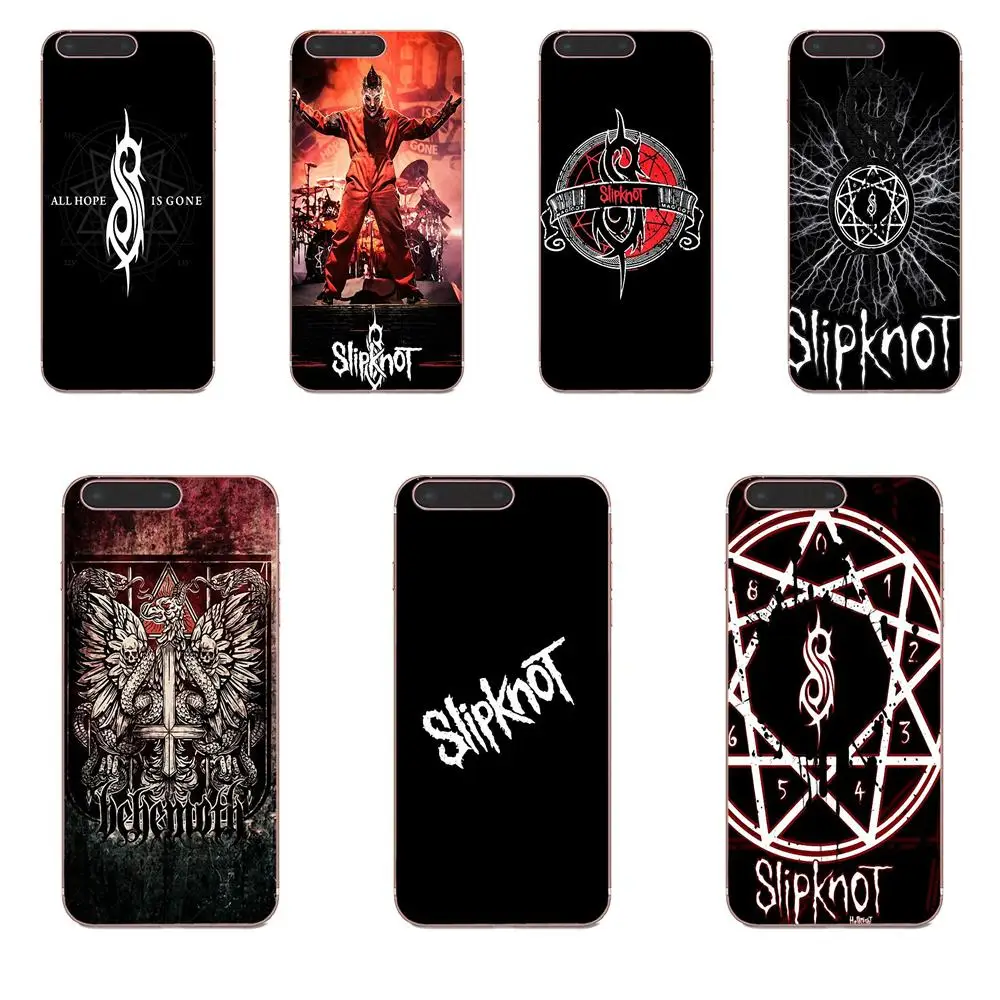 Для Xiaomi Redmi Mi Note 7 8 9 SE Pro Lite Go Play мягкие чехлы для телефонов Чехол Heavy Metal Band Slipknot |