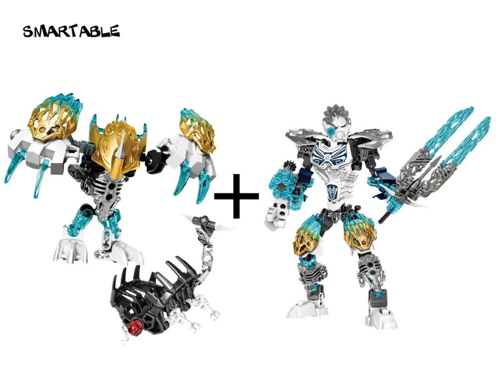 Smartable BIONICLE 193 шт. Kopaka Melum фигурки строительные блоки игрушки для мальчиков совместимые все бренды 71311+ 71305 BIONICLE подарок