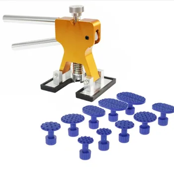 

Novel Black/Yellow Paintless Car Dent Repair Tool Dent Removal Dent Puller Tabs Dent Lifter PDR Tool Kit ToolKit Hand Tool Set