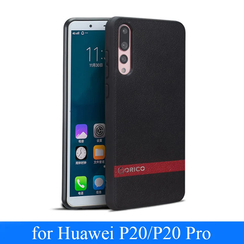 Luxury Brand Genuine Leather Back Cover Case for Huawei