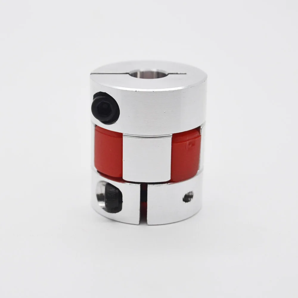 D30*L35 High Strength Flexiable Coupling Aluminium Alloy Plum Model Motor Shaft Coupler with Inner Diameter 10mm