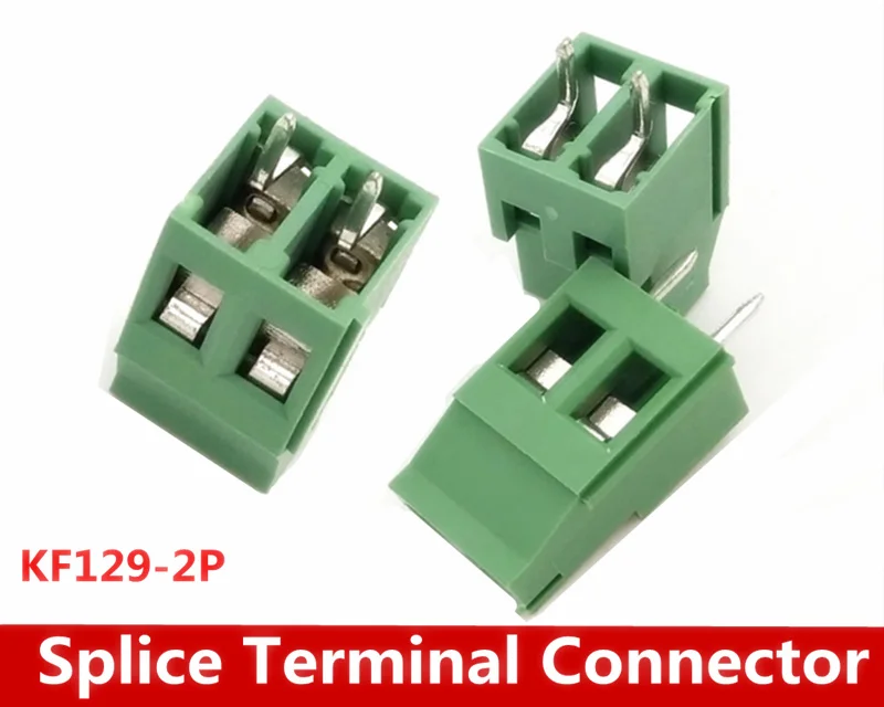 

Free Shipping 50PCS/LOT KF129-2P KF129 2Pin Splice Terminal Connector Spacing 5.08MM 300V 25A