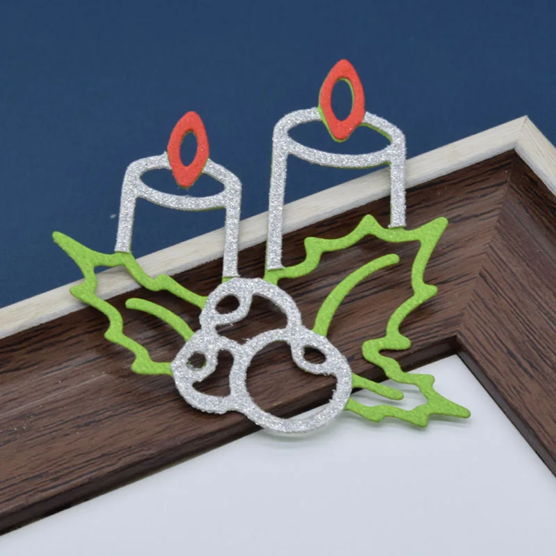 Candle Metal Cutting Dies For Scrapbook DIY Embossing Album Paper Happy Birthday Card Craft | Дом и сад